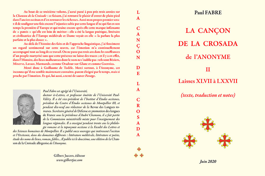 couverture de la Chanson de la Croisade de l'Anonyme - tome 2