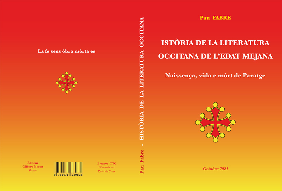 couverture de Istria de la literatura occitana de l'Edat mejana