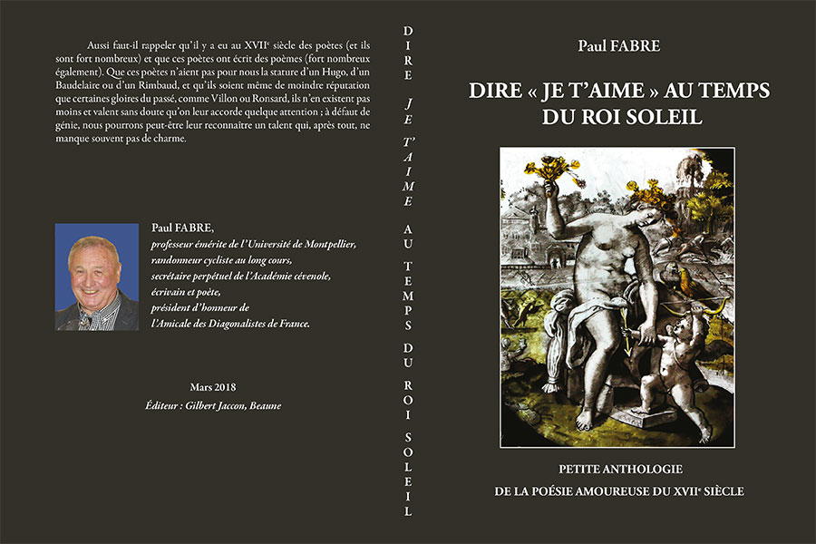 couverture de dire je t'aime au temps du Rois Soleil