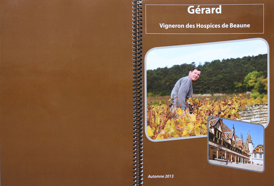 couverture de GRARD, Vigneron des Hospices de Beaune